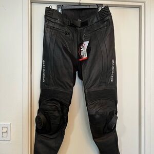 BLT Racing Men's Black Riding Pants